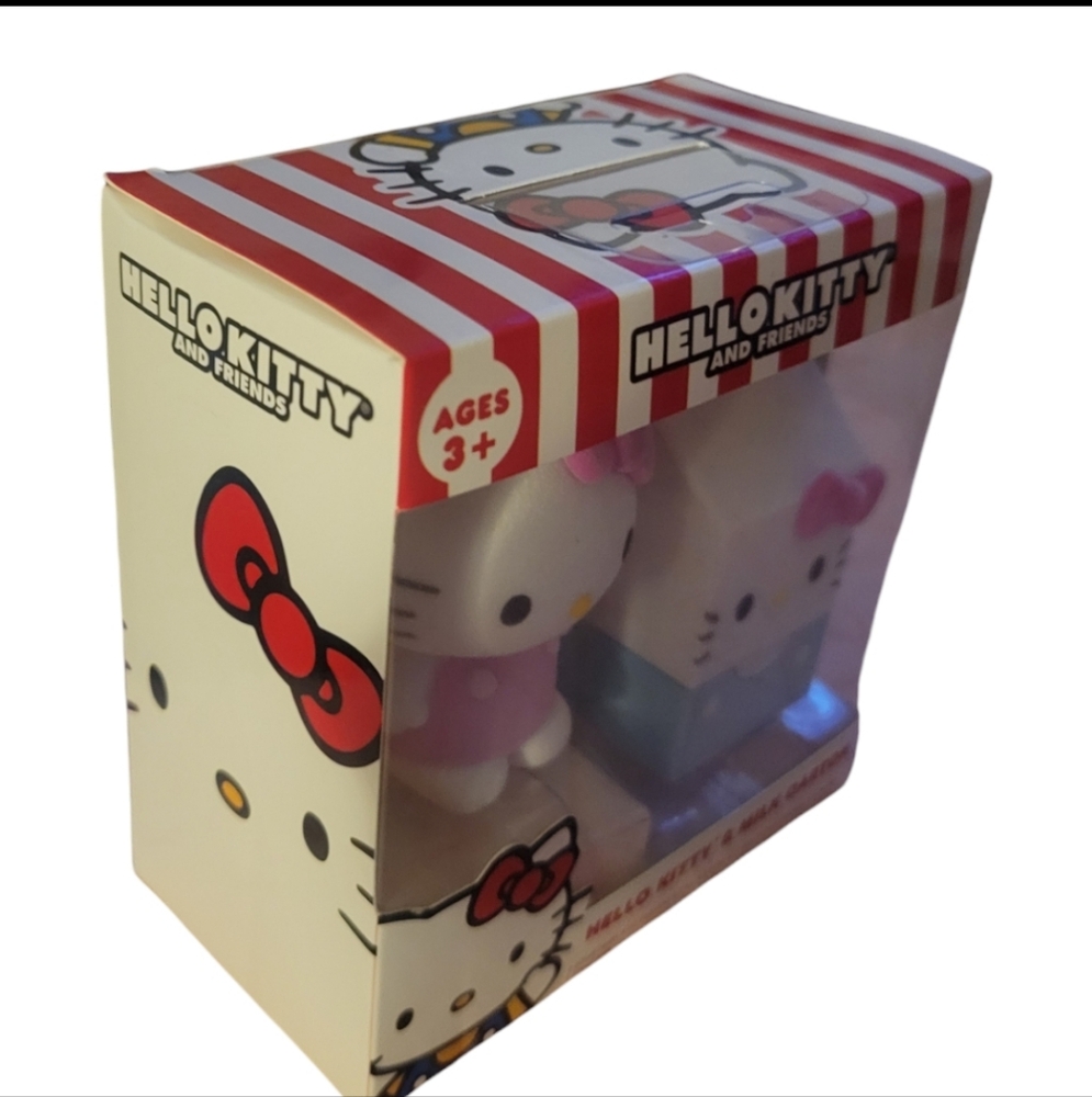 NIB Collectible Hello‎ Kitty & Milk Carton Figurines, Flocked Ages 3+ - Picture 2 of 8